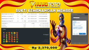 BUKTI JACKPOT KEMENANGAN MEMBER NUVOTOTO GATE OF OLYMPUS 1000