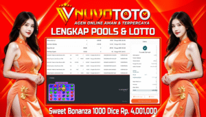 BUKTI JACKPOT KEMENANGAN MEMBER NUVOTOTO SWEET BONANZA 100 DICE