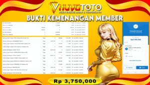BUKTI JACKPOT KEMENANGAN MEMBER NUVOTOTO HONGKONG POOLS ( 7675 )