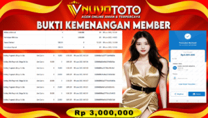 BUKTI JACKPOT KEMENANGAN MEMBER NUVOTOTO MEGA SIC BO