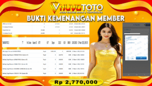 BUKTI JACKPOT KEMENANGAN MEMBER NUVOTOTO TAIWAN POOLS ( 6371 )